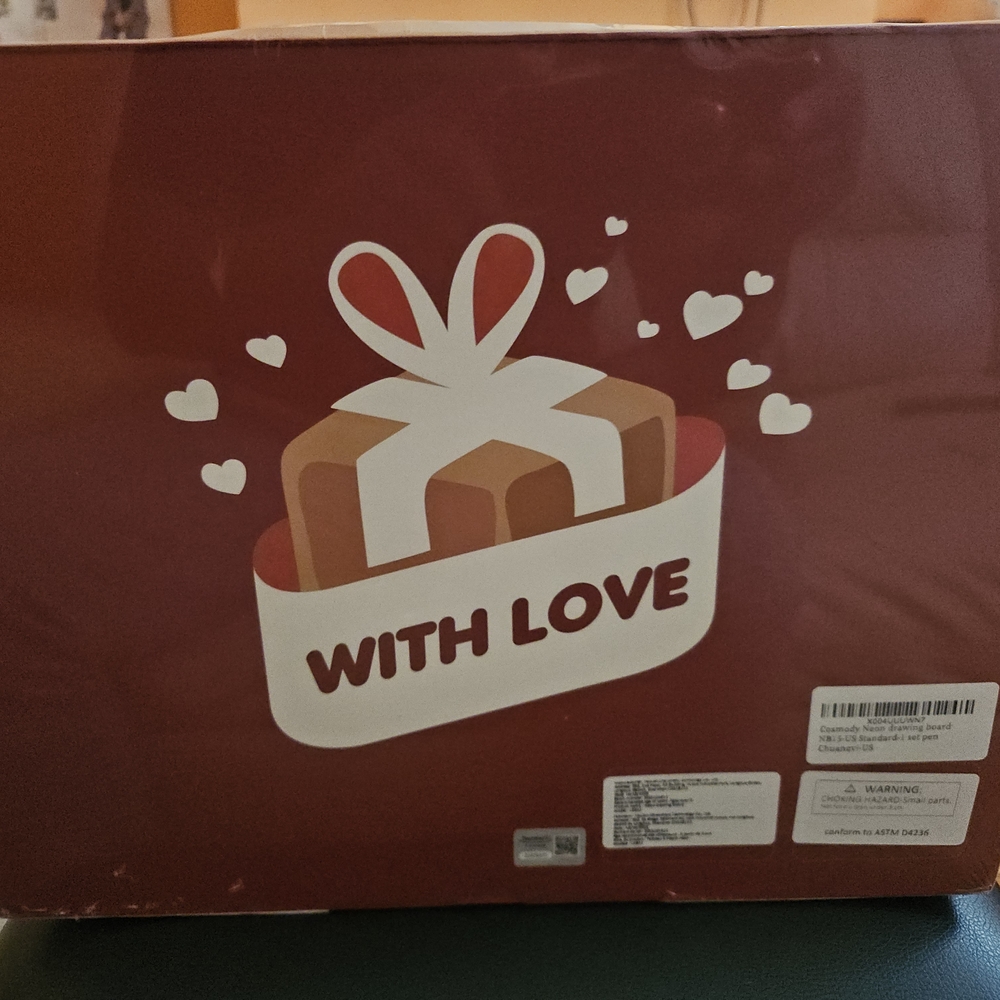 Gift Box with Love Design